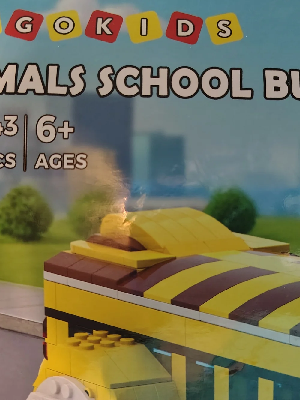 Yellow Animals School Bus Building Toy Set - Kids Toys - Picture 14 of 16